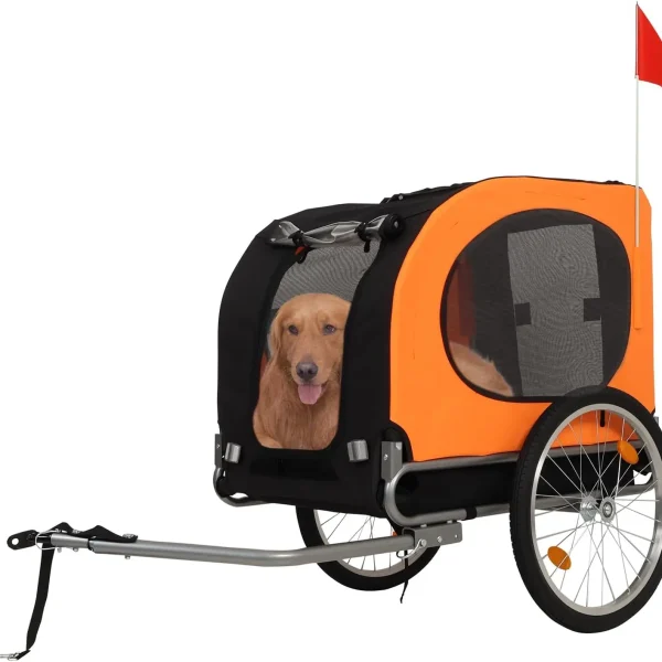 Large Dog Bike Trailer 88Lbs