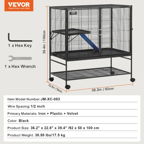 Rolling Small Animal Cage