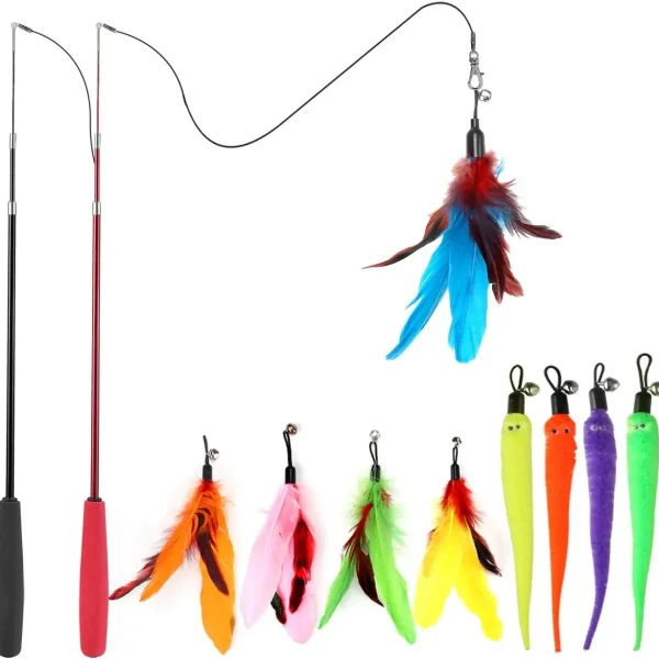 Cat Wand Toy with Refills