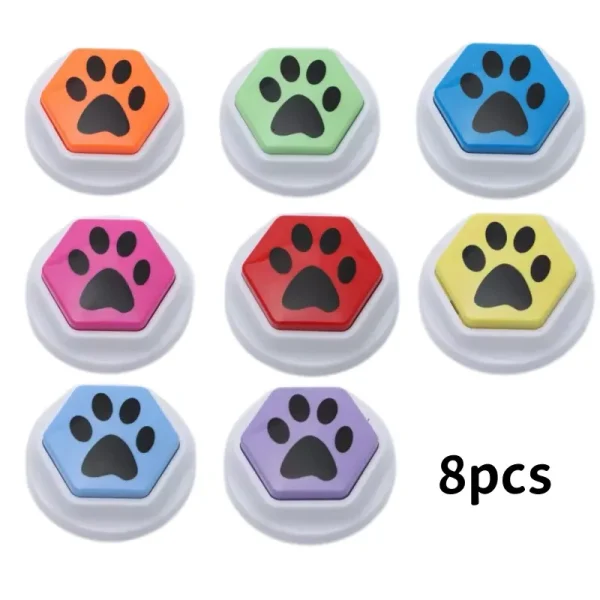 Dog Recordable Talking Sound Button Dog Toy