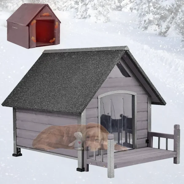 Dog House. Insulated Dog Kennel