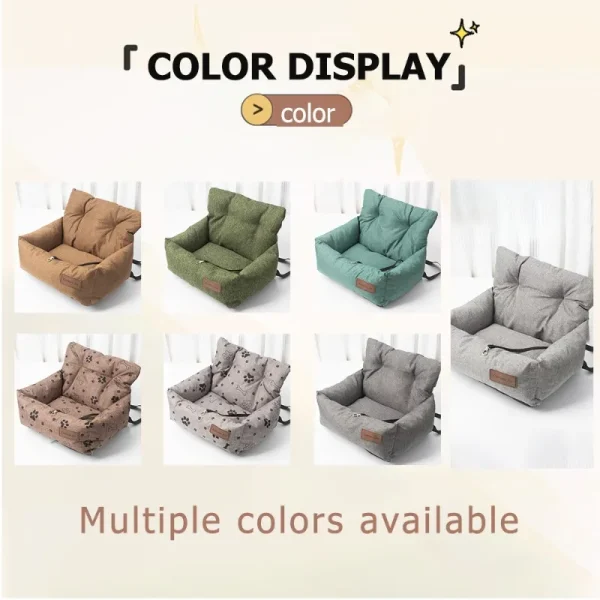 Pet Car Safety Seat Bed Pad Kennel
